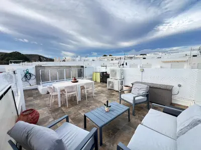 Zona de estar de PUSHE Village Agua Amarga Beach & Nature