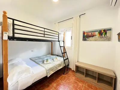 Cama o camas de una habitación en PUSHE Village Agua Amarga Beach & Nature