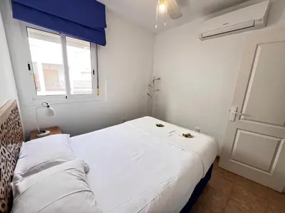 Cama o camas de una habitación en PUSHE Duplex San Jose Beach & Nature
