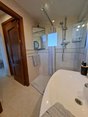 Un baño de Villa Dos Dedos