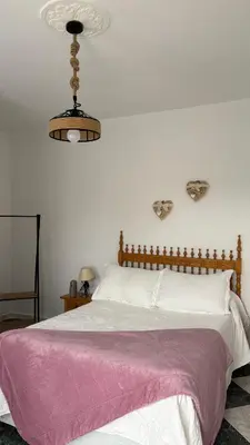 Cama o camas de una habitación en Habitaciones Lemon