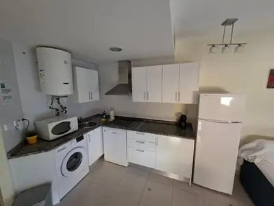 Una cocina o zona de cocina en Albacora Vistas Piscina