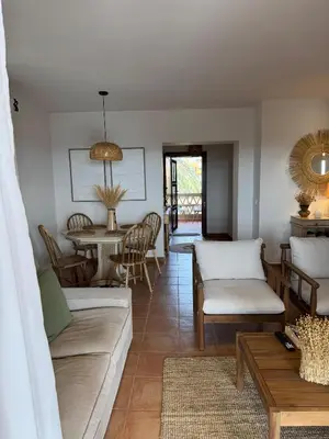 Zona de estar de Apartamento Lujo Taray Golf Resort, Valle del Este