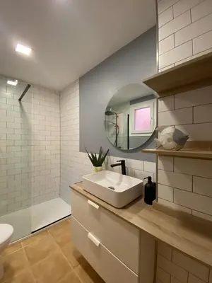 Un baño de Apartamento AZUL MARINA GOLF