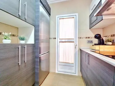Una cocina o zona de cocina en Apto BRISAS DEL CABO II, Cabo de Gata, Almería