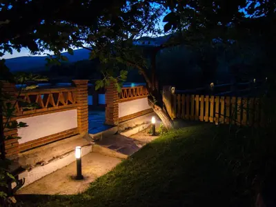 Jardín al aire libre en Holiday Home Gemütliches Haus in Anlage mit Pool und Garten by Interhome