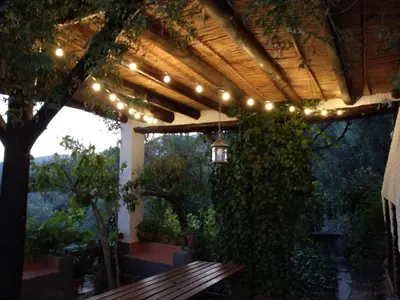 Jardín al aire libre en Holiday Home Gemütliches Haus in einer Anlage mit Garten und Schwimmbad- by Interhome