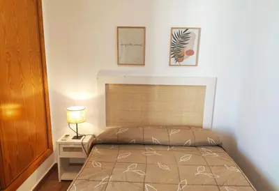 Cama o camas de una habitación en Luna