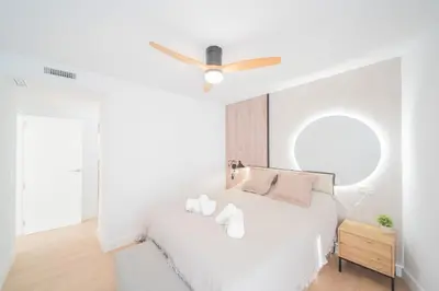 Cama o camas de una habitación en Terrazas de las Salinas by Expoholidays