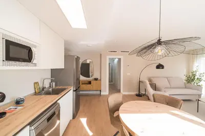 Una cocina o zona de cocina en Terrazas de las Salinas by Expoholidays
