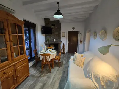 Cama o camas de una habitación en El Paraiso Nijar