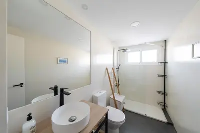 Un baño de Belmar