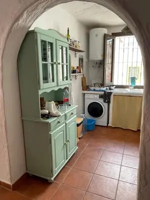 Una cocina o zona de cocina en Haus im Nationalpark Cabo de Gata