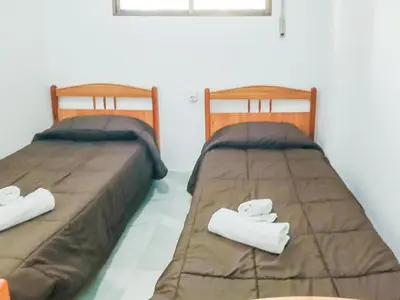 Cama o camas de una habitación en El Ciruelo Beach&Pool