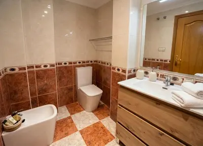Un baño de Atico Zapillo Sea View Terrace by Almeria2Stay