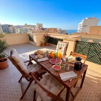 Atico Zapillo Sea View Terrace by Almeria2Stay