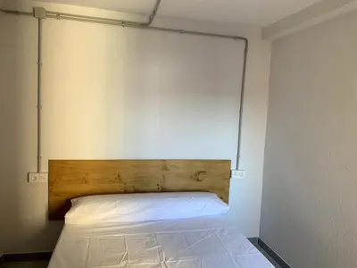 Cama o camas de una habitación en Apartamento en Zona de Playa