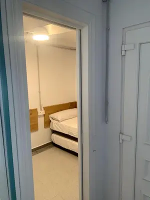 Cama o camas de una habitación en Apartamento en Zona de Playa