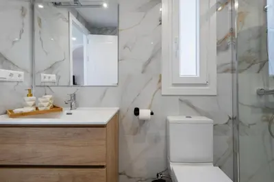 Un baño de Apartamento isabel golf center