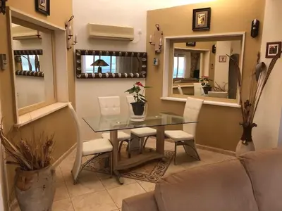 Zona de estar de Beautiful villa with 280-degree sea views