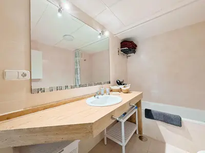 Un baño de Playa Laguna