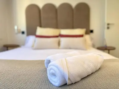 Cama o camas de una habitación en Suite Lorca centro