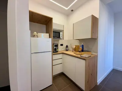 Una cocina o zona de cocina en Suite Lorca centro
