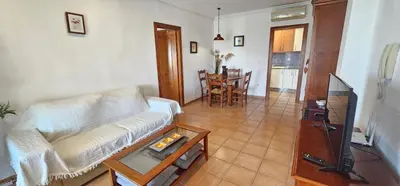 Una televisión o centro de entretenimiento en Al Andalus Residencial Piso VIC , con WIFI , primera planta