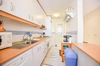 Una cocina o zona de cocina en Apartment with Private Terrace in Vera Playa