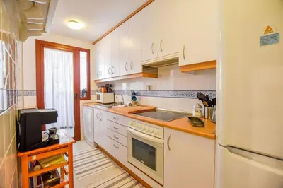 Una cocina o zona de cocina en Apartment with Private Terrace in Vera Playa