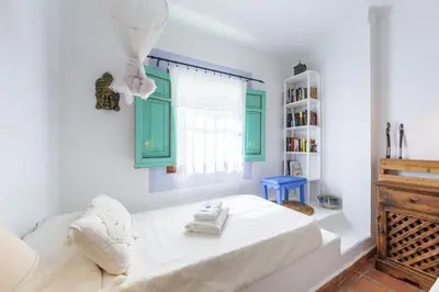 Zona de estar de AlmeriaSuite Casita de las Flores
