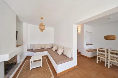 Cama o camas de una habitación en apartamentos Mondo y Lirondo San Jose cabo de Gata