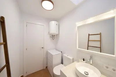 Un baño de apartamentos Mondo y Lirondo San Jose cabo de Gata