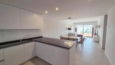 Una cocina o zona de cocina en Casa Horizonte