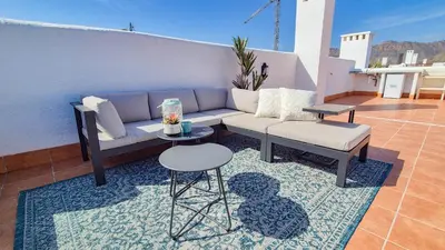 Zona de estar de Casa Horizonte