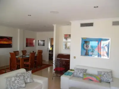 Zona de estar de Apartment Cielo en Oasis by Interhome