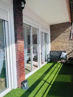 Jardín al aire libre en Atico el Rancho