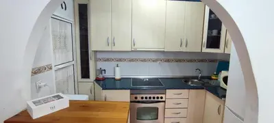 Una cocina o zona de cocina en La Virgen del Mar