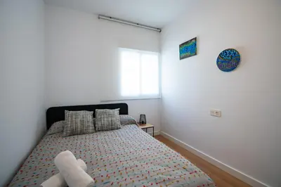 Cama o camas de una habitación en Remanso de Paz - Patio Privado , Reformado - By Aloha Palma