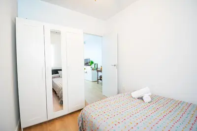 Cama o camas de una habitación en Remanso de Paz - Patio Privado , Reformado - By Aloha Palma