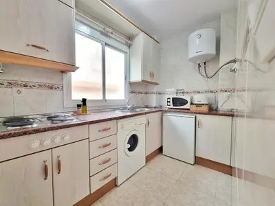 Una cocina o zona de cocina en SOL PLAYA y MAR I Cabo de Gata Almería