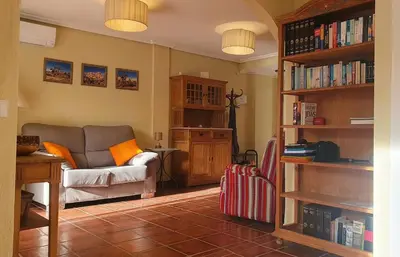Biblioteca en el apartamento