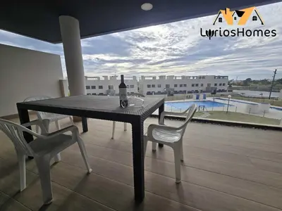 Un balcón o terraza de El Toyo - Maravilloso Apartamento Deluxe
