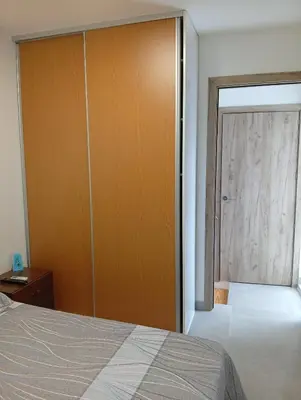 Cama o camas de una habitación en Casa del Abuelo