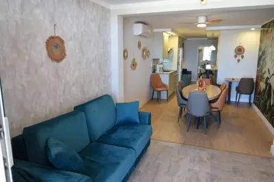 Zona de estar de Resort Villa Playa