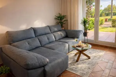 Zona de estar de Casa de Andres Mojácar