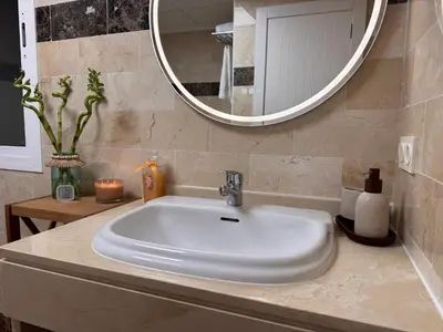 Un baño de Casa de Andres Mojácar
