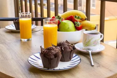 Comida en o cerca de este apartamento