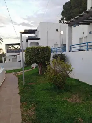 Jardín al aire libre en Quiet Mojacar 5p Sea View Terrace, Sunsets & Pool