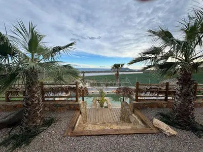 Paisaje cerca de esta villa